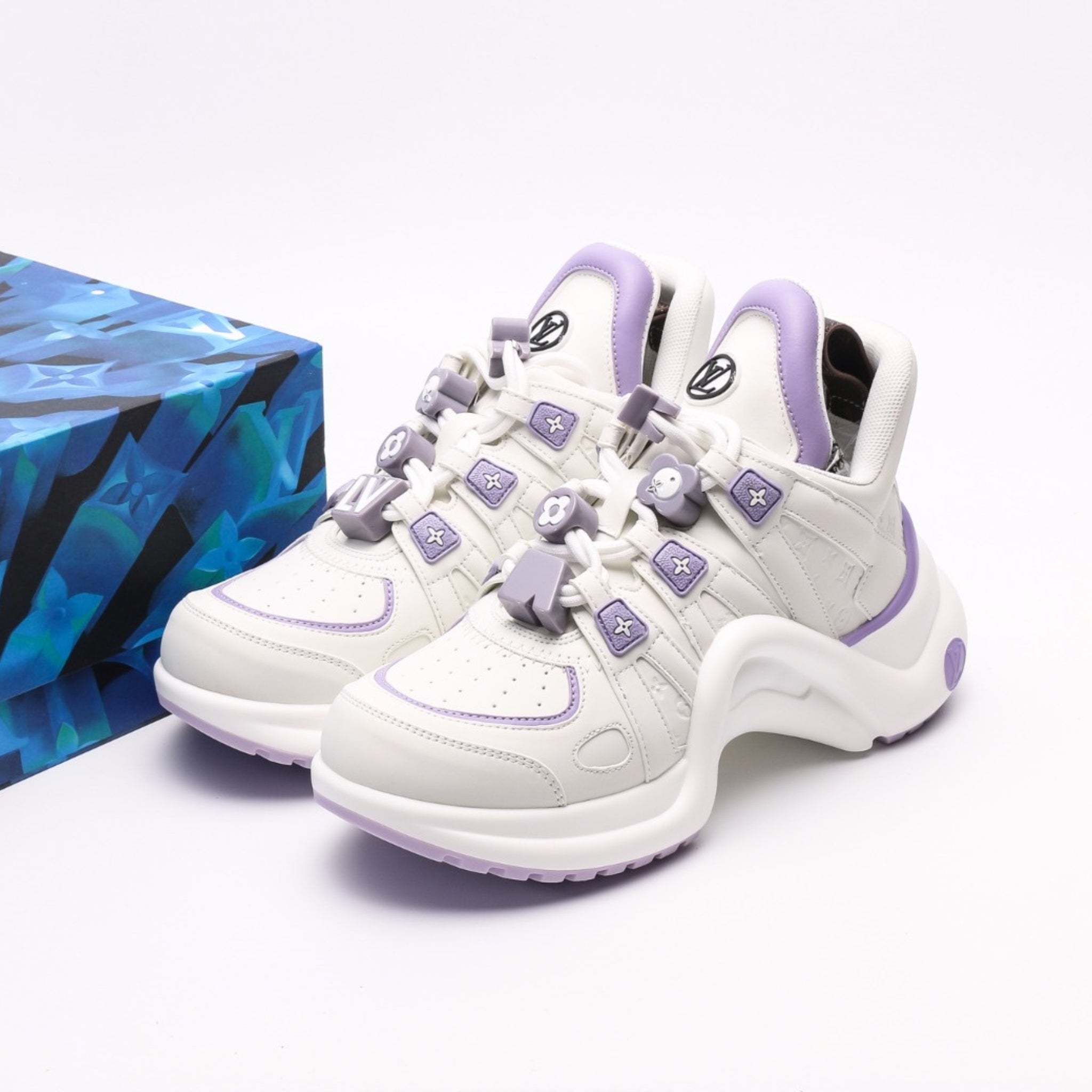 Louis Vuitton Arch Light Sneakers 'Purple'