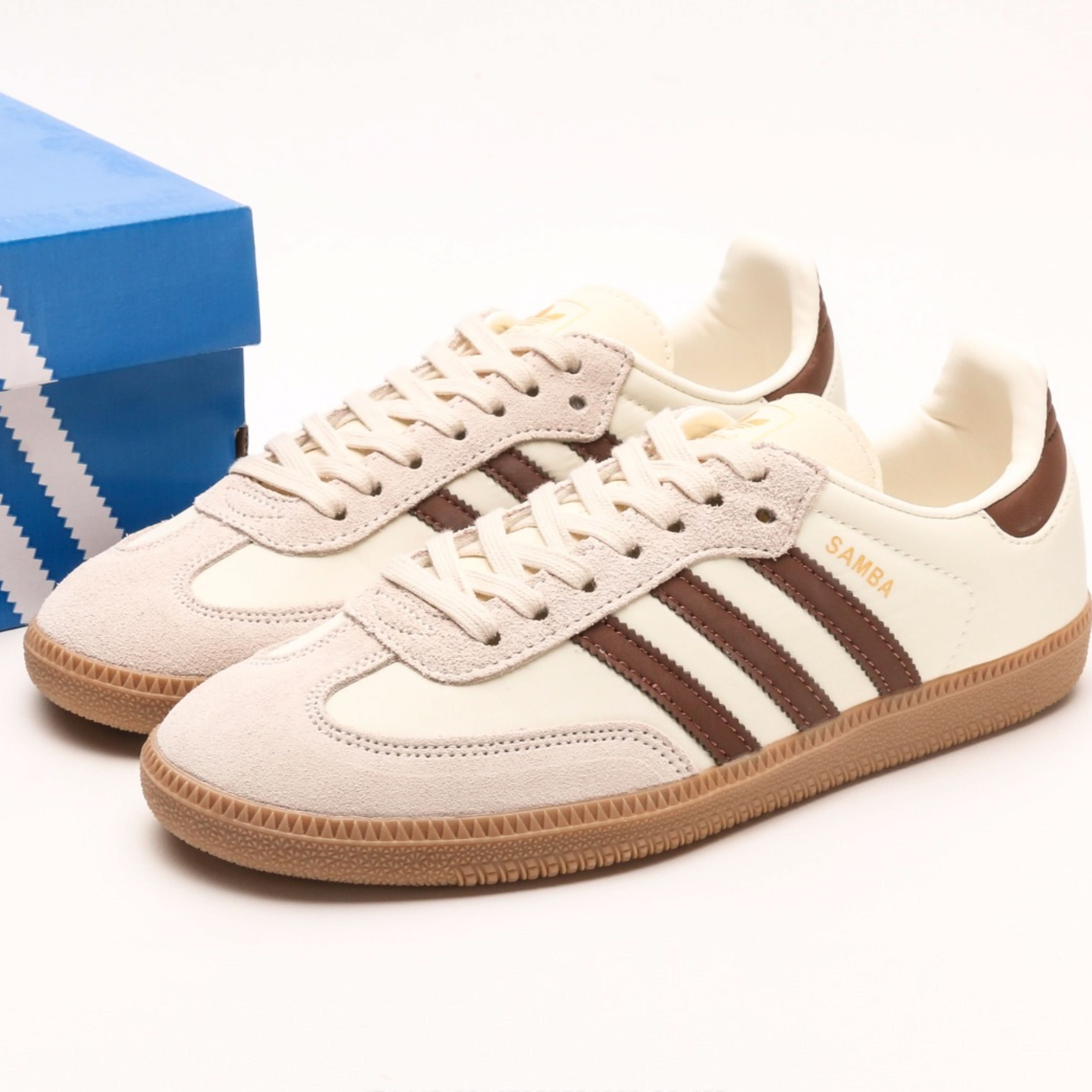 Adidas Samba OG Cream White Preloved Brown