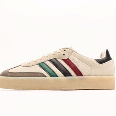 Adidas x Kith x Clarks Samba "Kithmas - Multi-Color Stripes"
