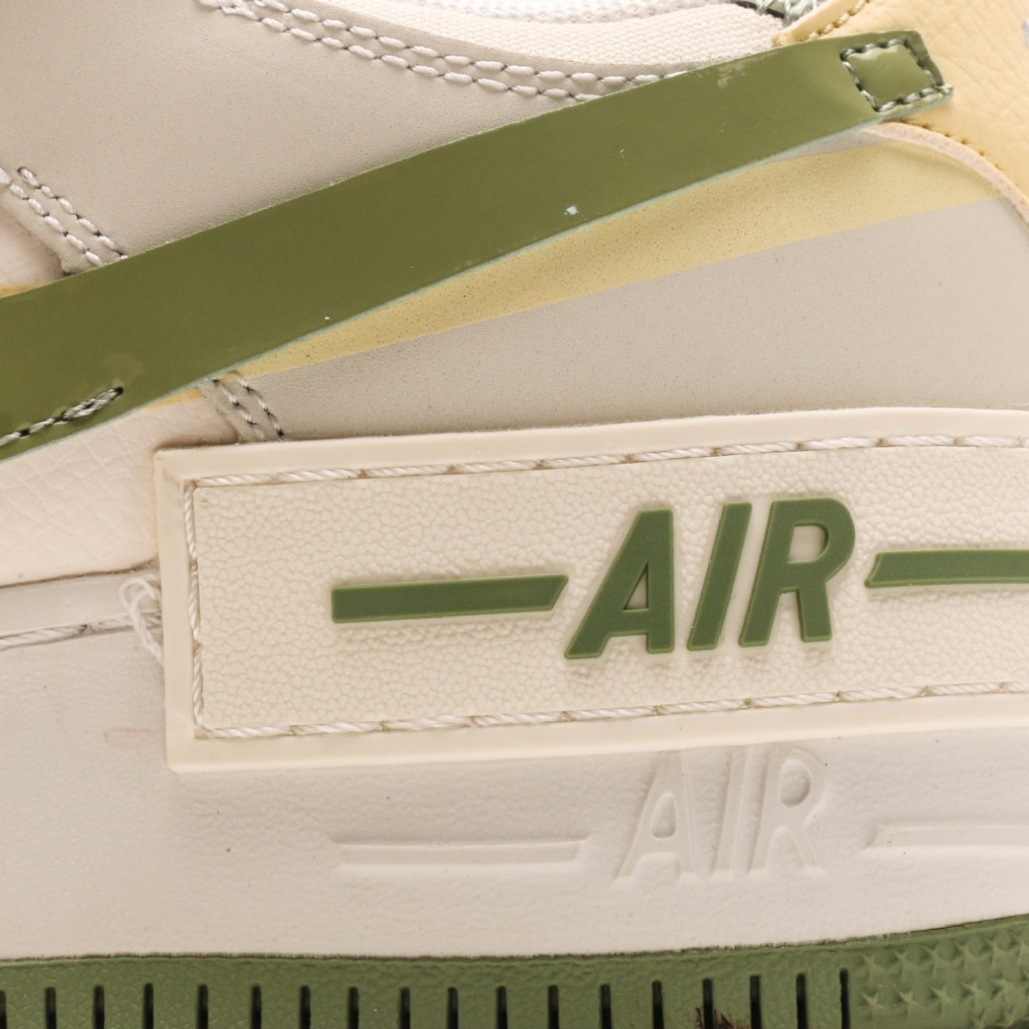 Nike Air Force 1 Shadow Green-White Swoosh