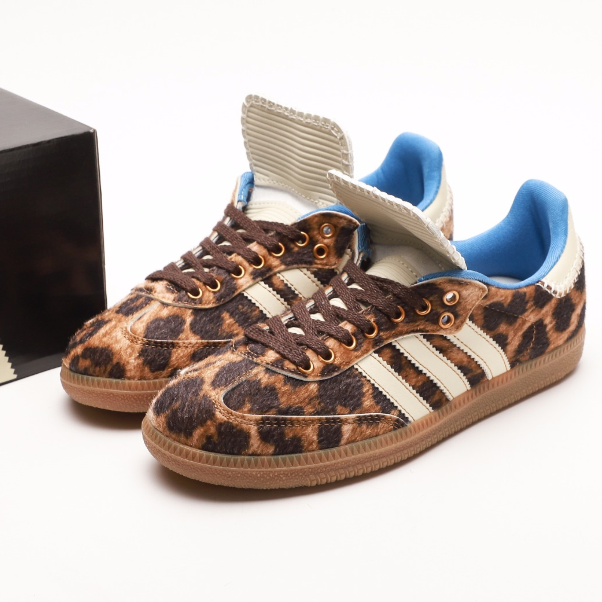 Wales Bonner Pony x Adidas Originals Samba Classic "Leopard"