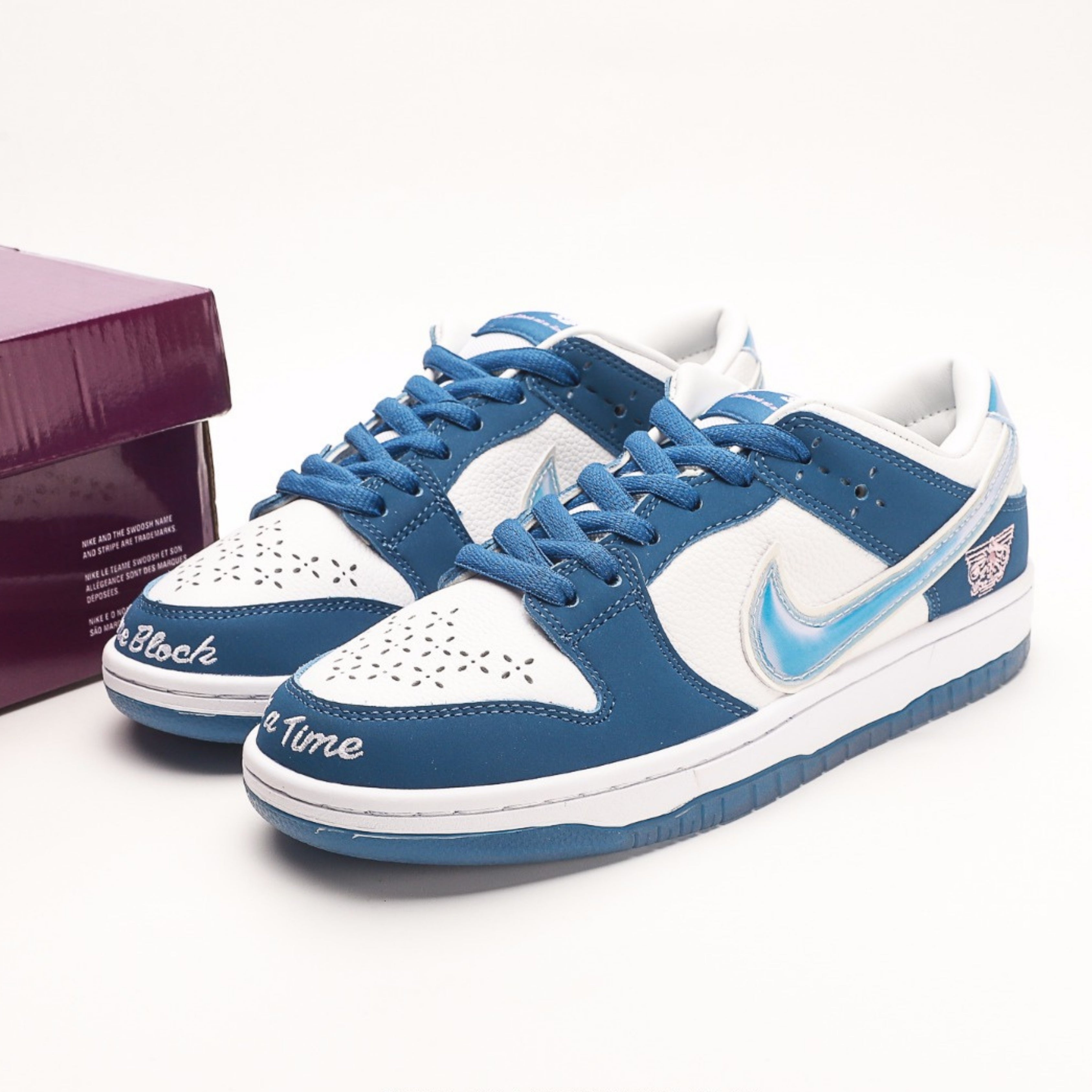 Nike SB Dunk Low Born X Raised One Block At A Time
