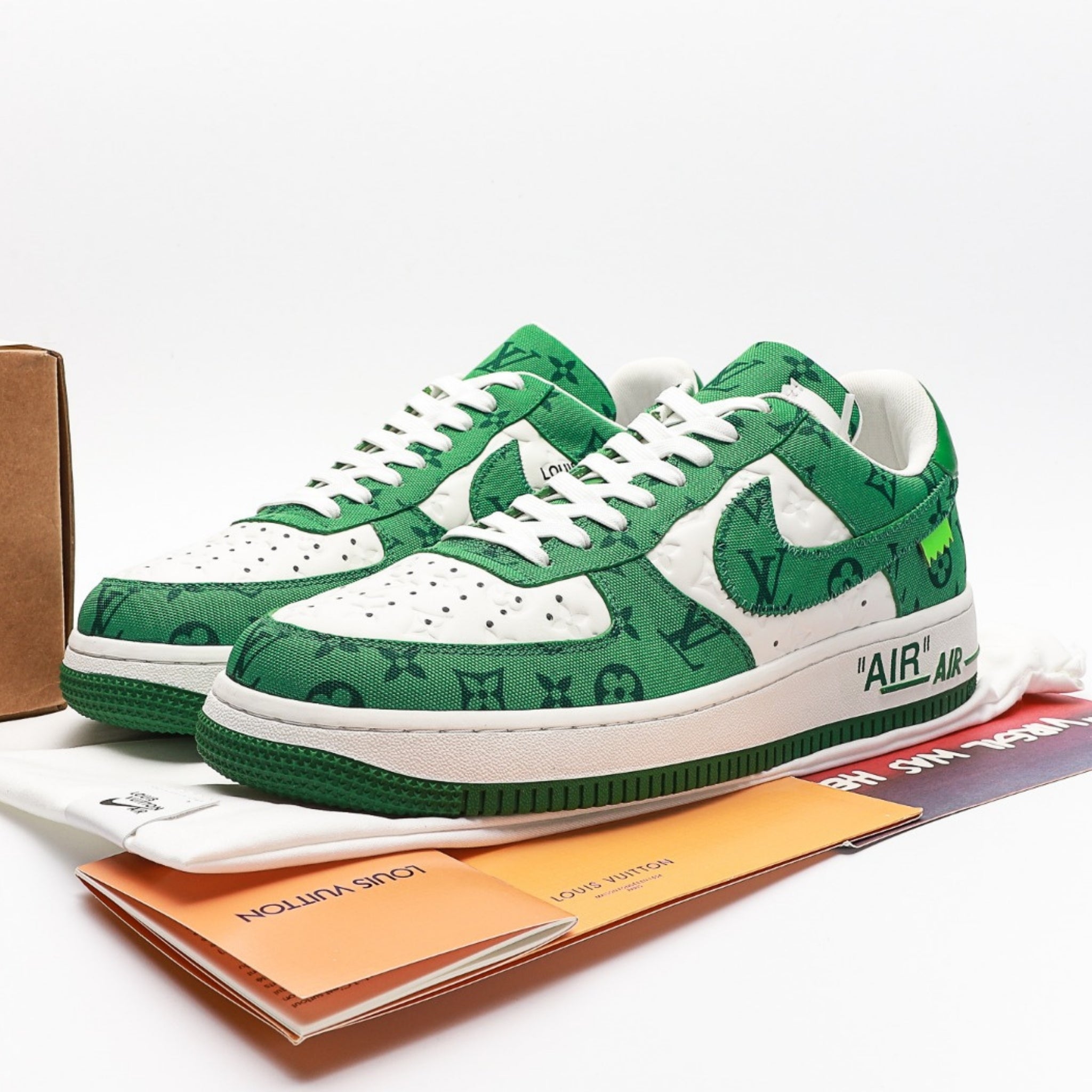 Nike x Louis Vuitton Air Force 1 Low "Virgil Abloh - White/Green"