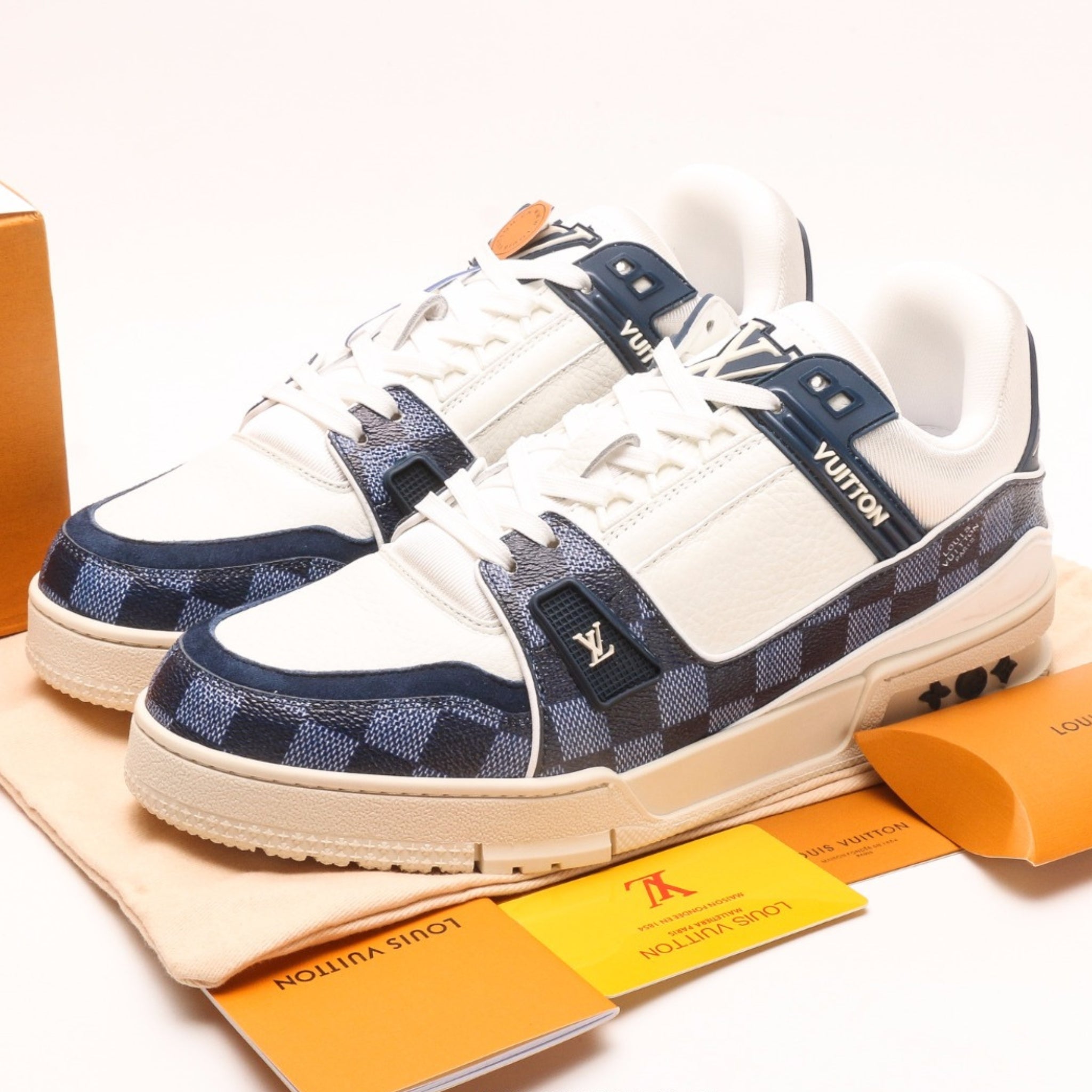 Louis Vuitton Trainer Sneaker Low 'Cowboy Blue'