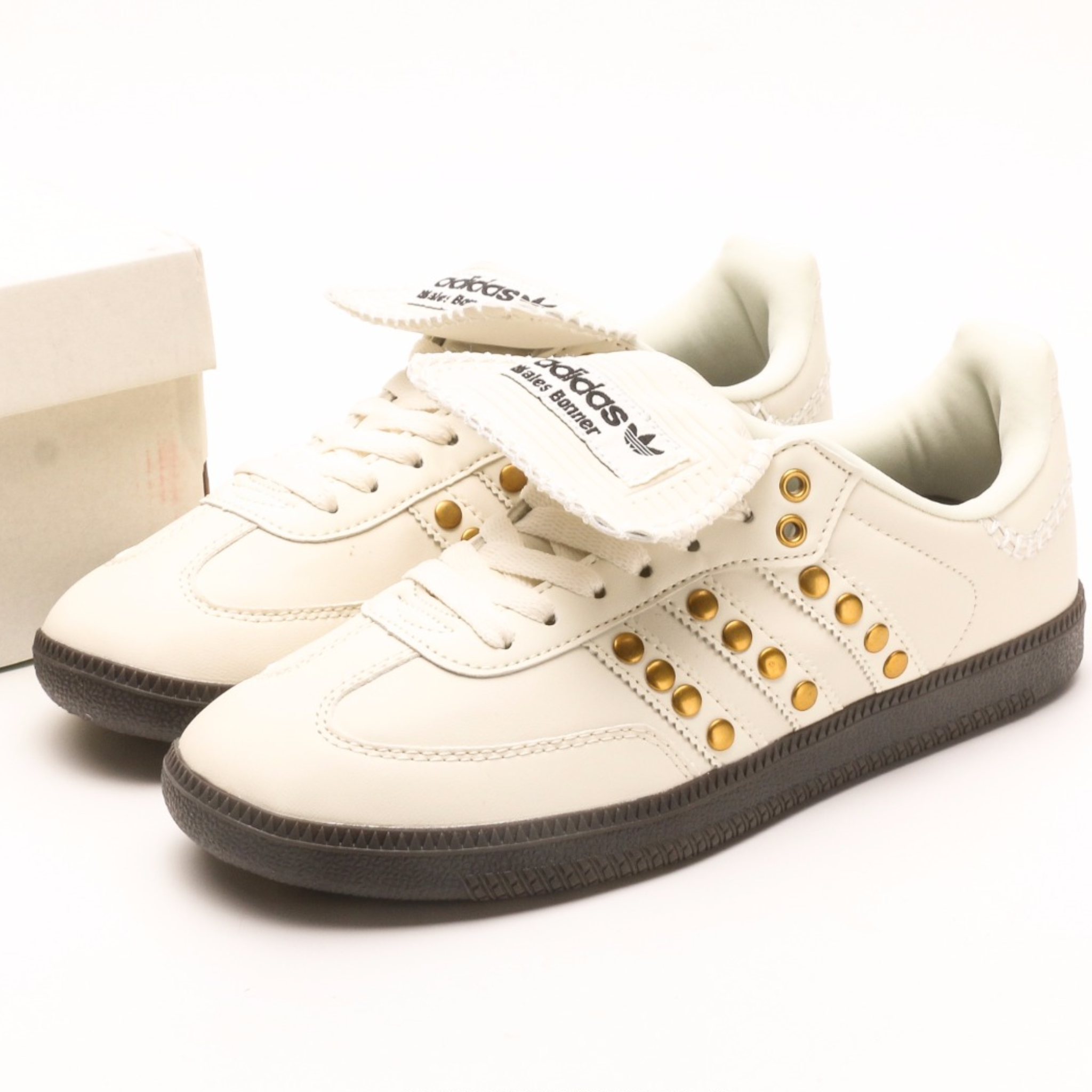 Adidas x Wales Bonner Samba "Studded Pack - Cream"