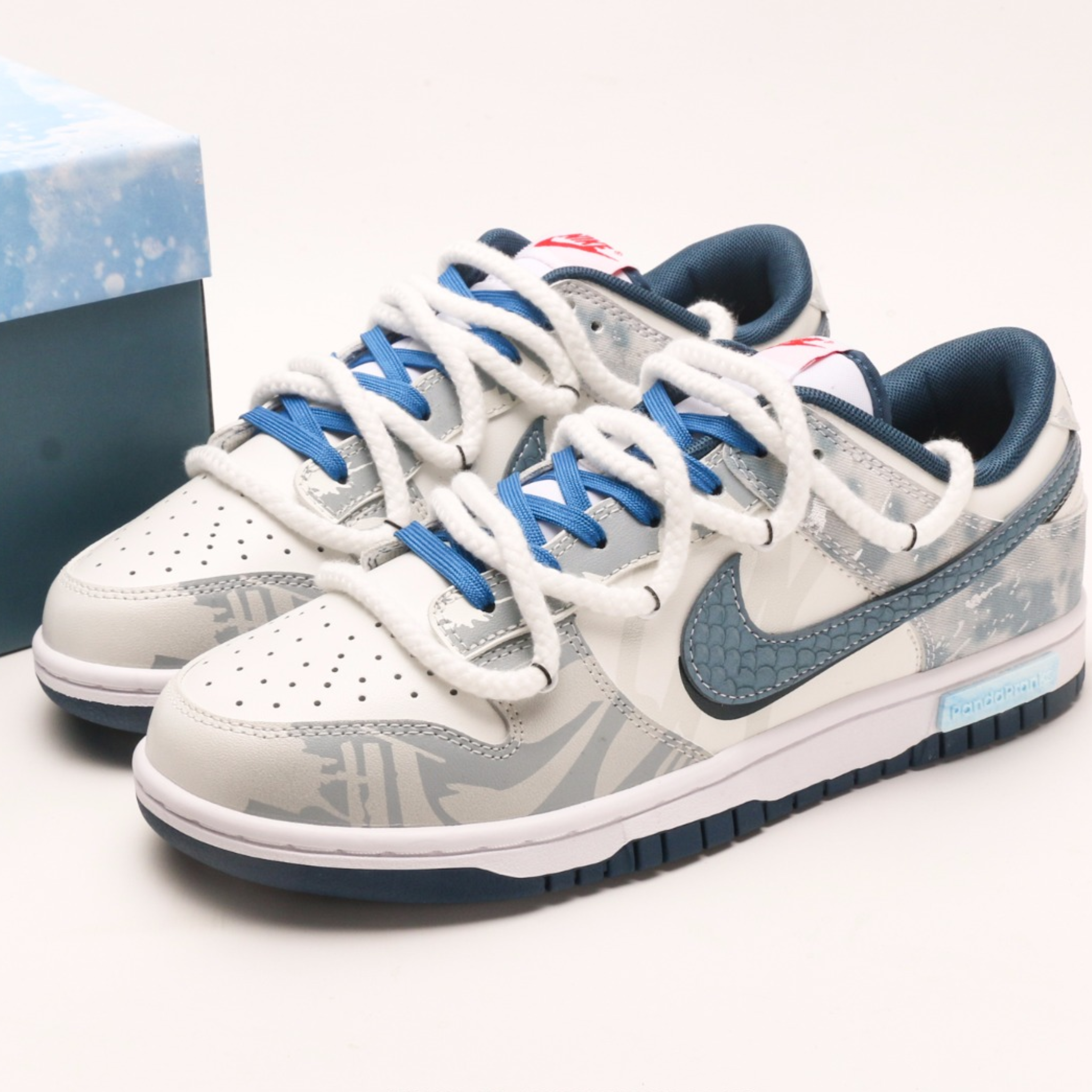 Nike Dunk Low "Silver Ocean Blue Jack"