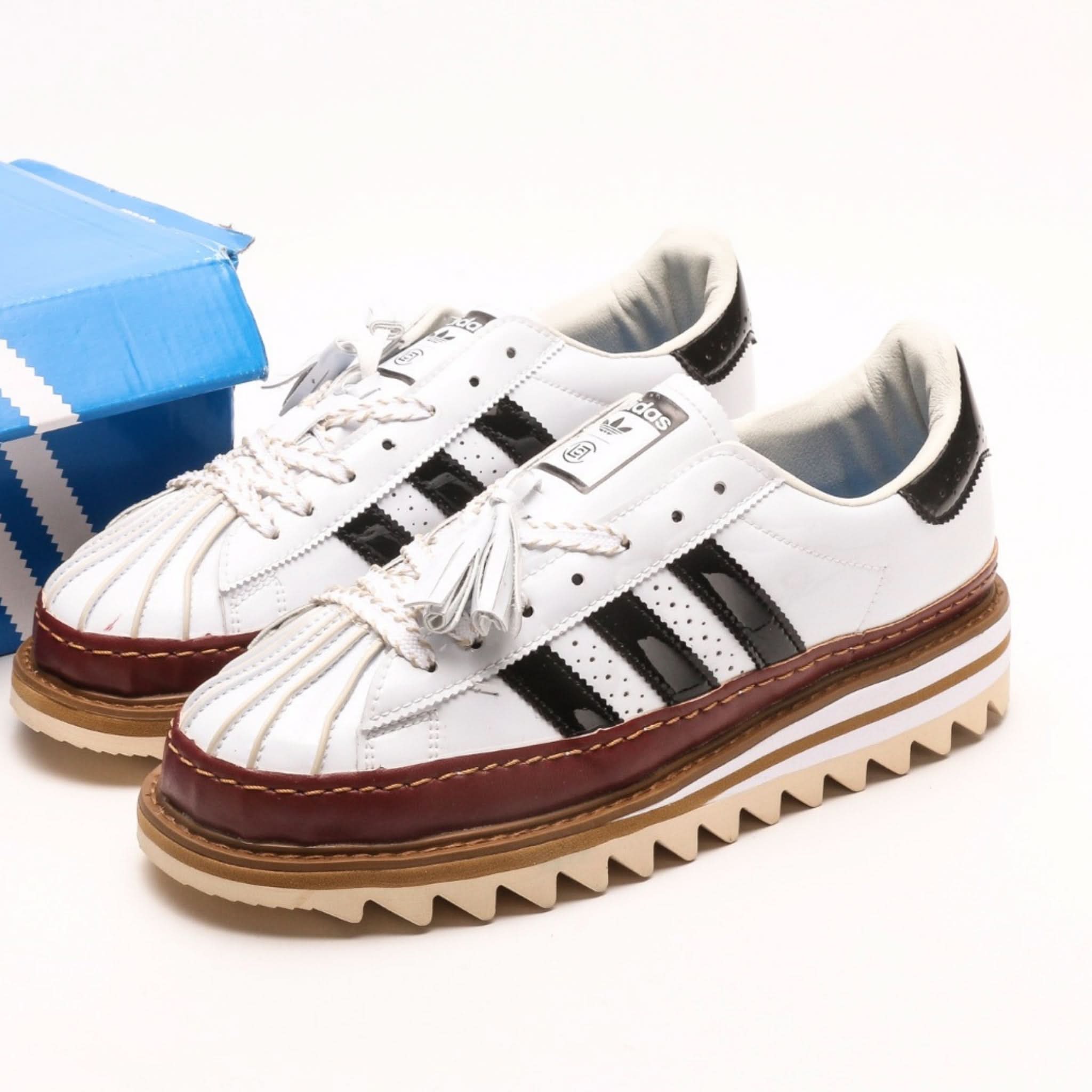 adidas Superstar CLOT par Edison Chen Blanc Cristal Sable