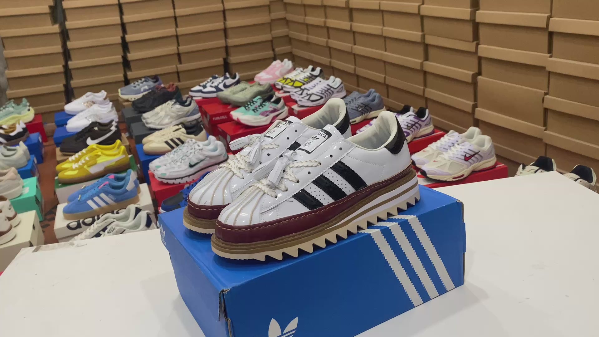 adidas Superstar CLOT par Edison Chen Blanc Cristal Sable