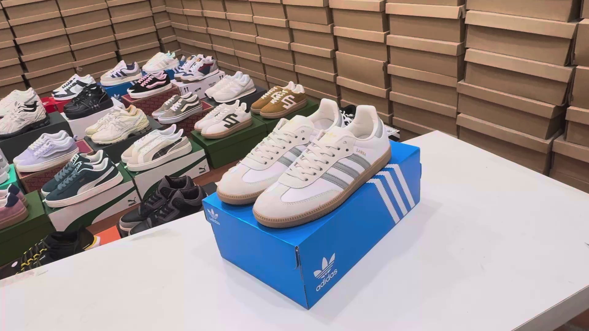 Adidas Originals Samba "White Gray"