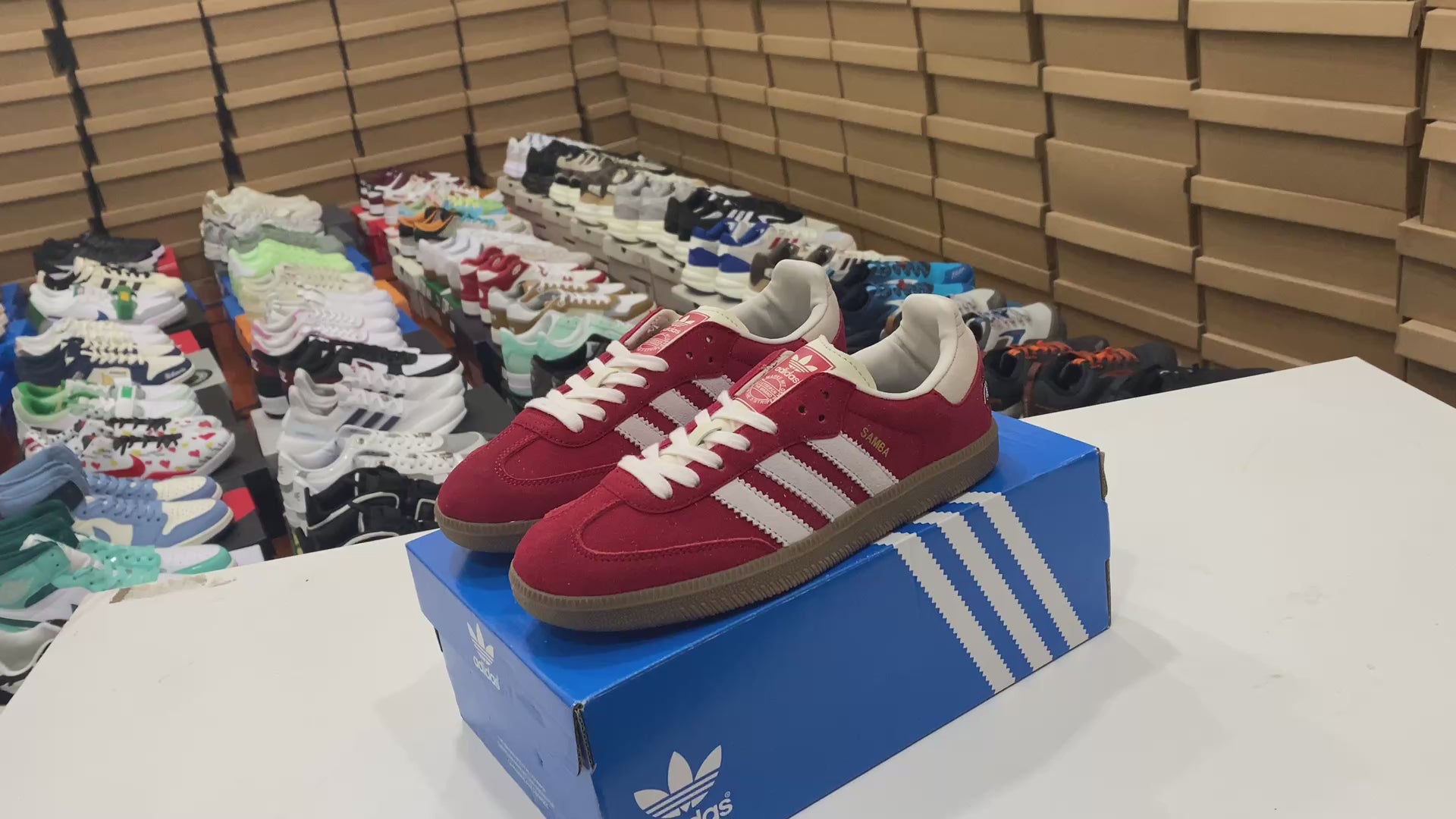 Adidas Originals Samba "Red White"