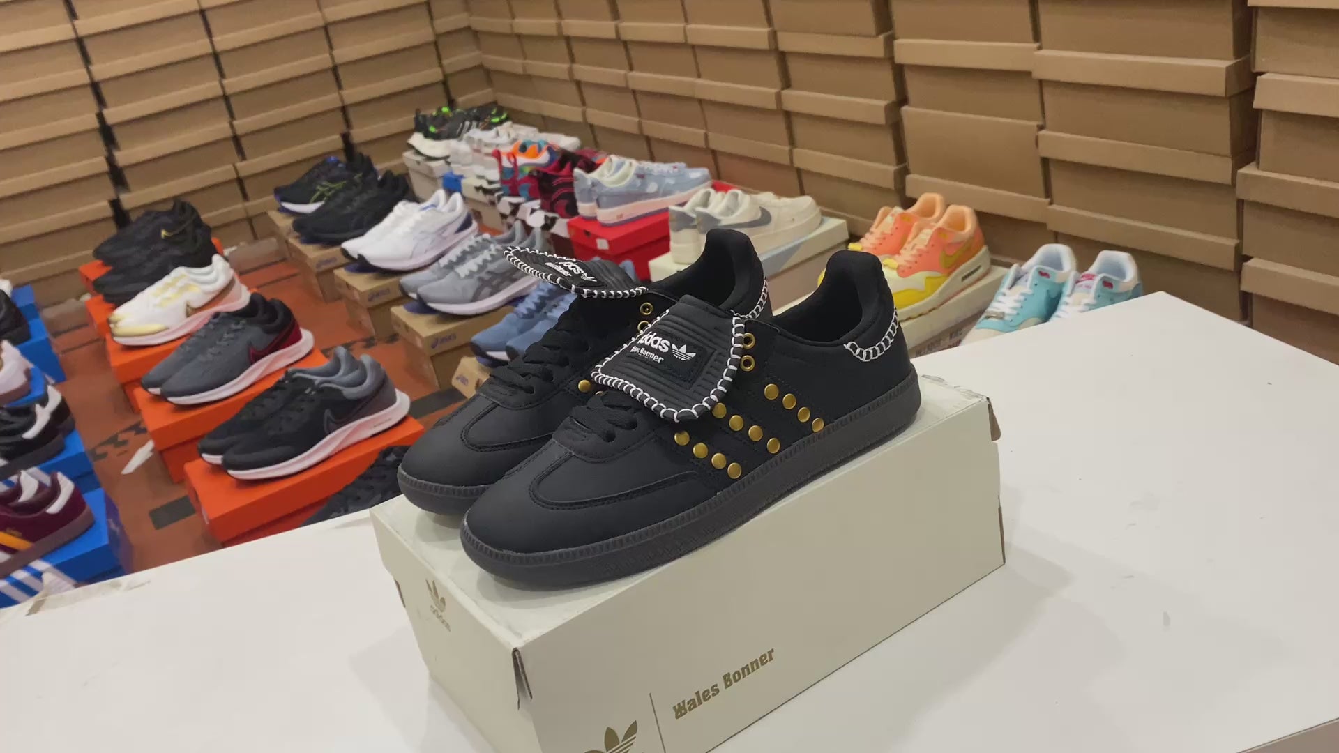 Adidas x Wales Bonner Samba "Studded Pack - Black"