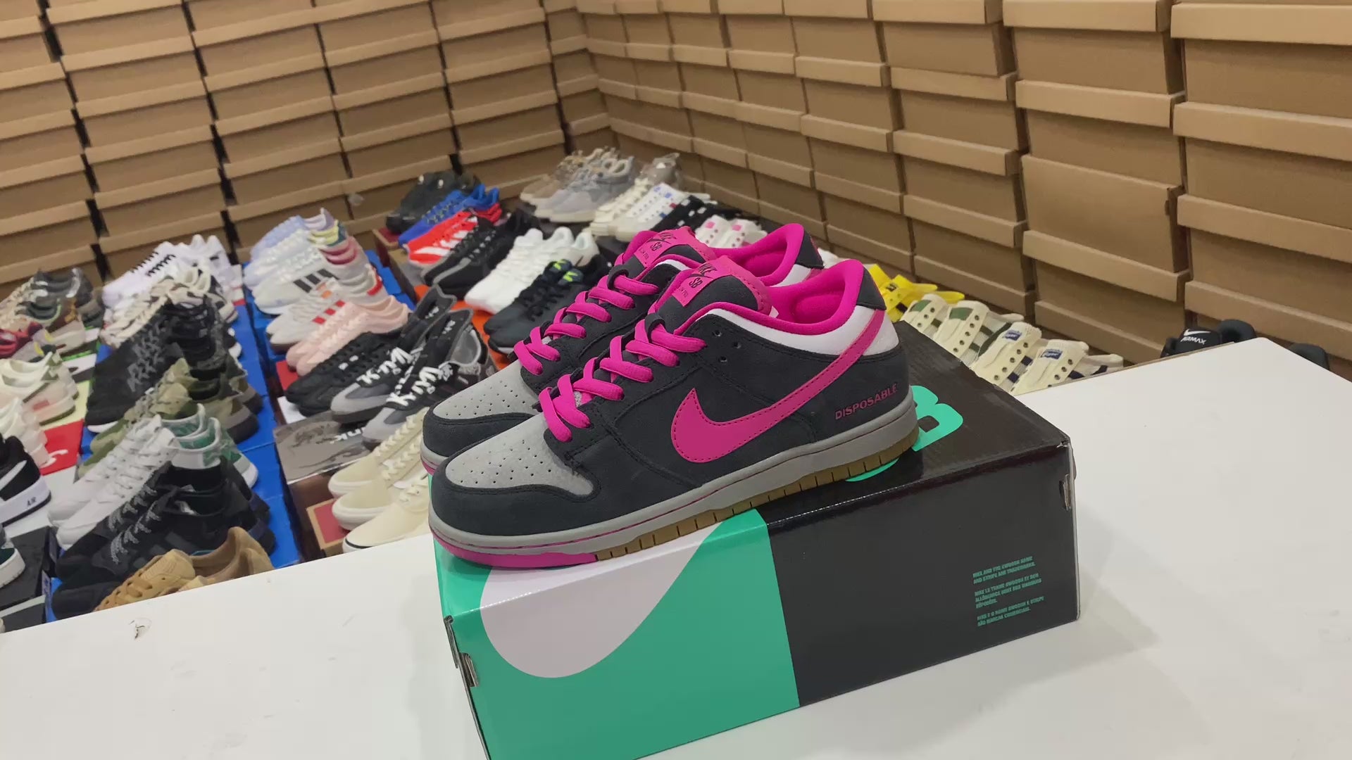 Nike Dunk Low Premium SB QS Disposable "Black Pink"