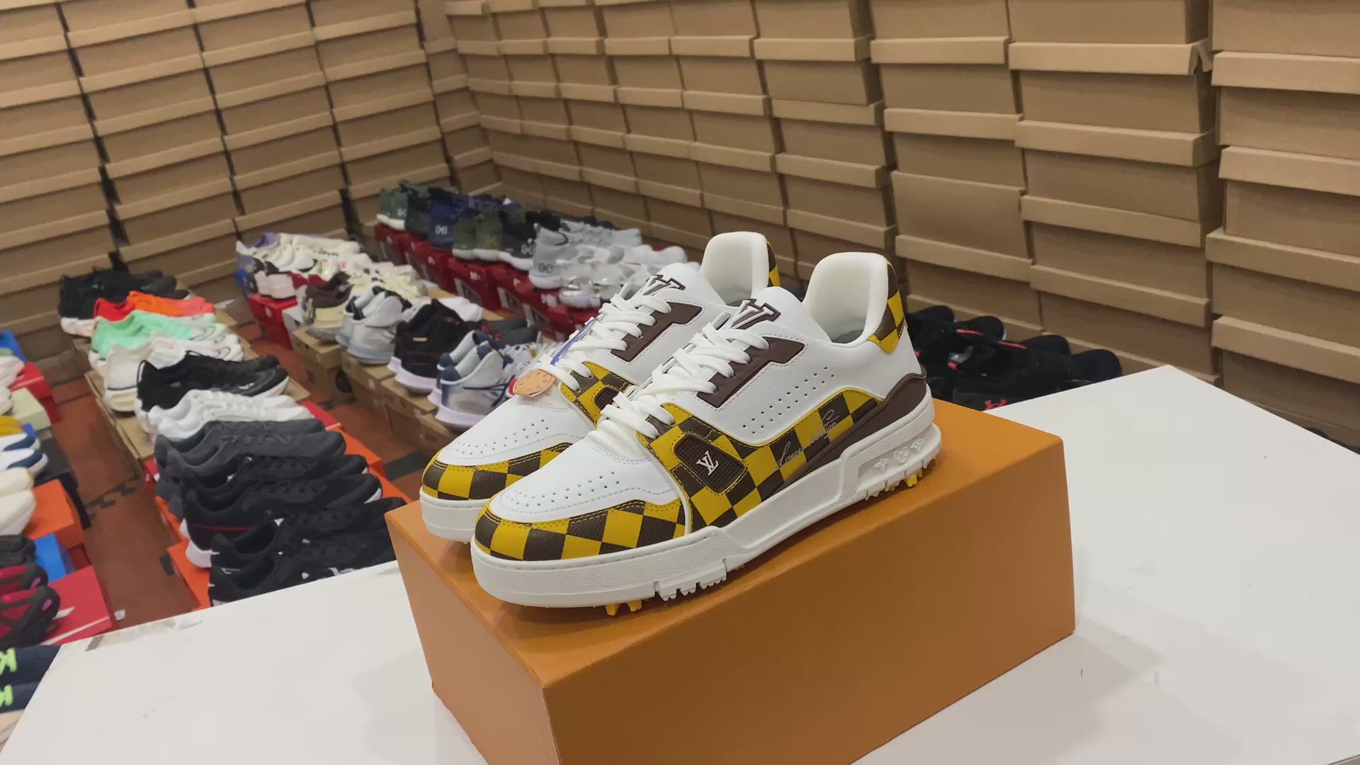 Louis Vuitton Trail Sneaker Low 'Yellow-Brown'