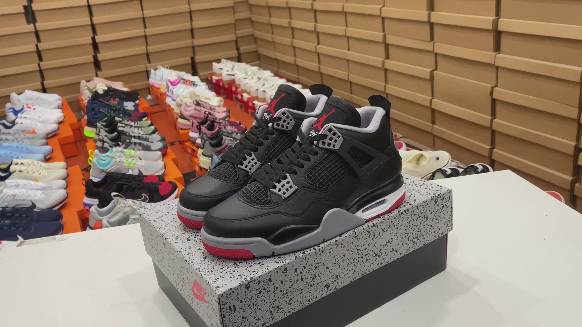 Air Jordan 4 Retro Bred Reimagined