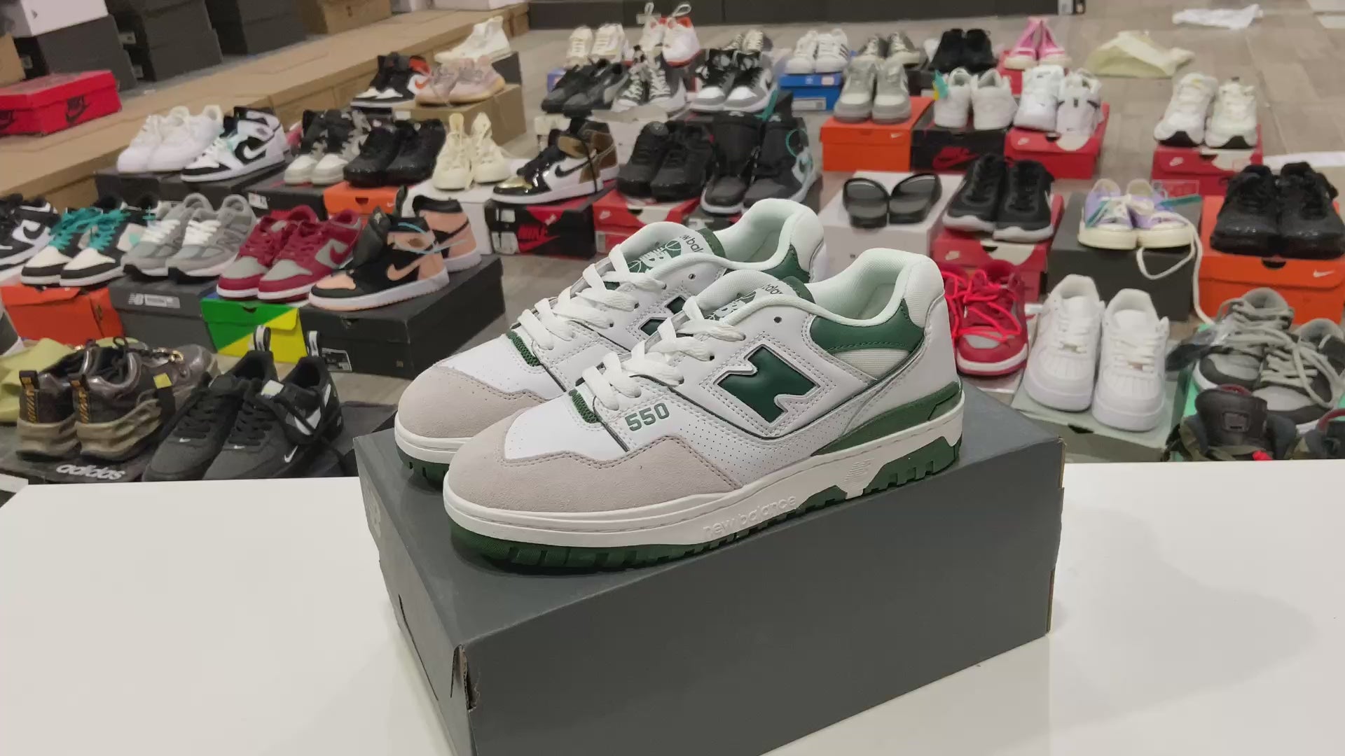 New Balance 550 White Green