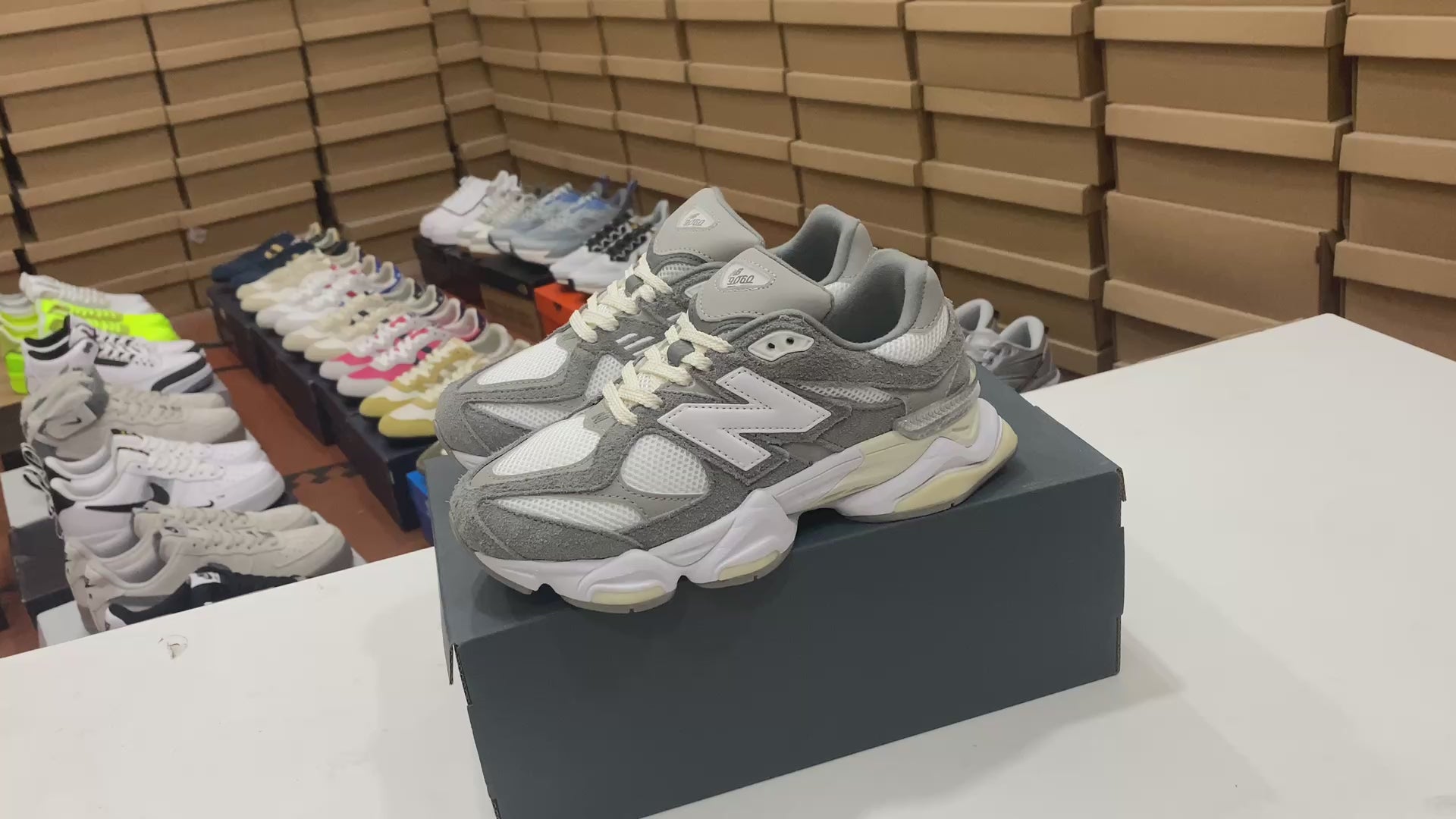 New Balance NB9060 Grey White