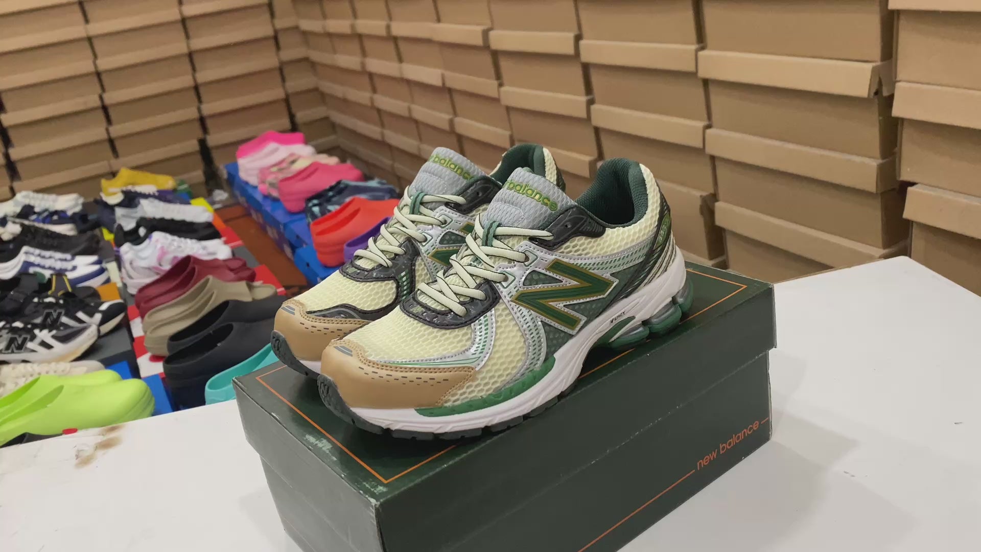 New Balance 860v2 Aime Leon Dore Green