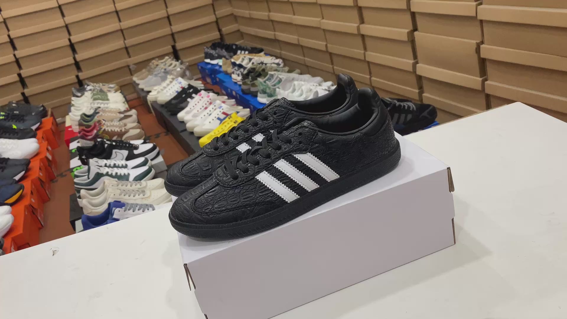 Adidas Samba OG "Made in Italy - Black Croc"