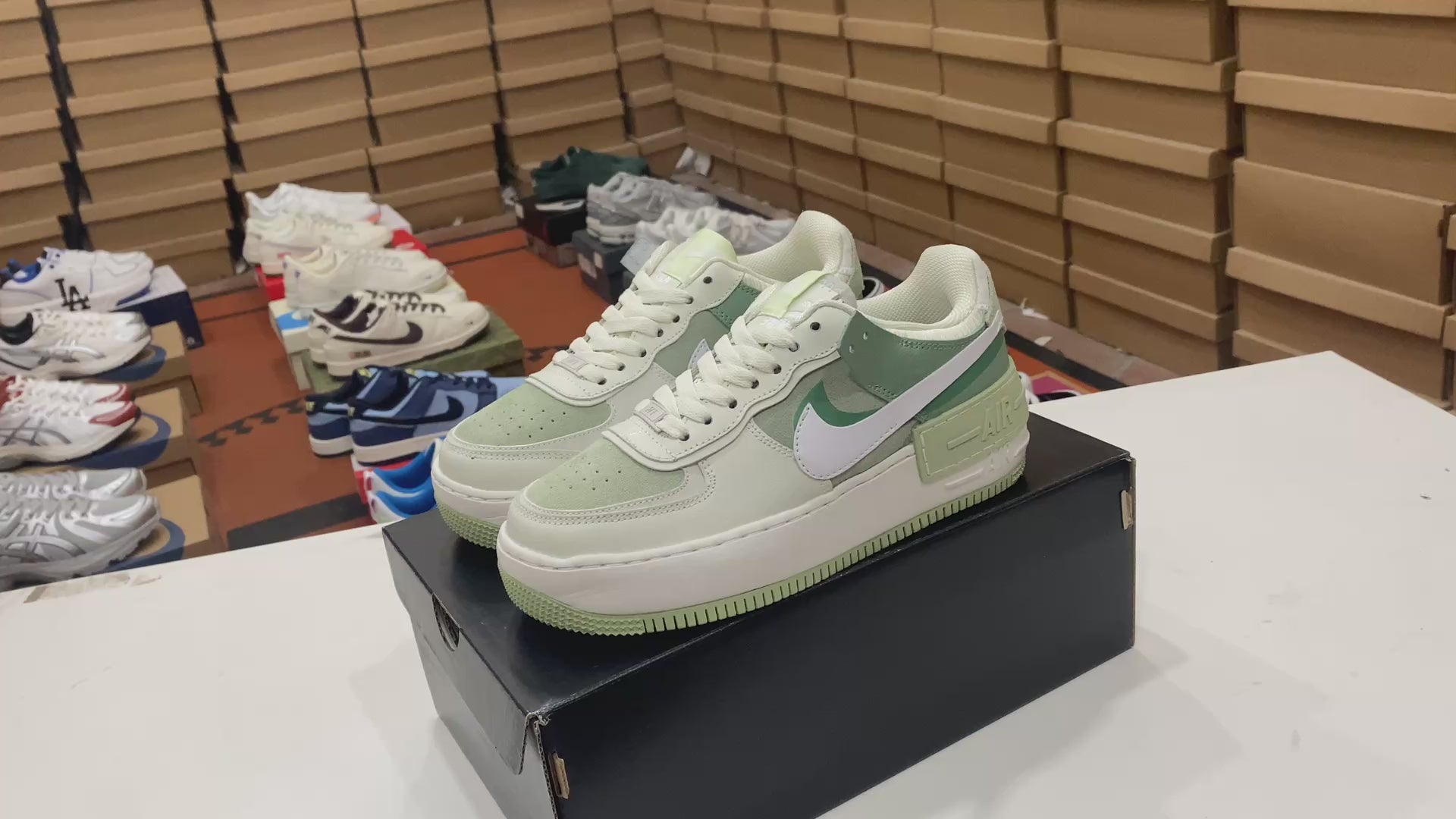 Nike Air Force 1 Shadow Green