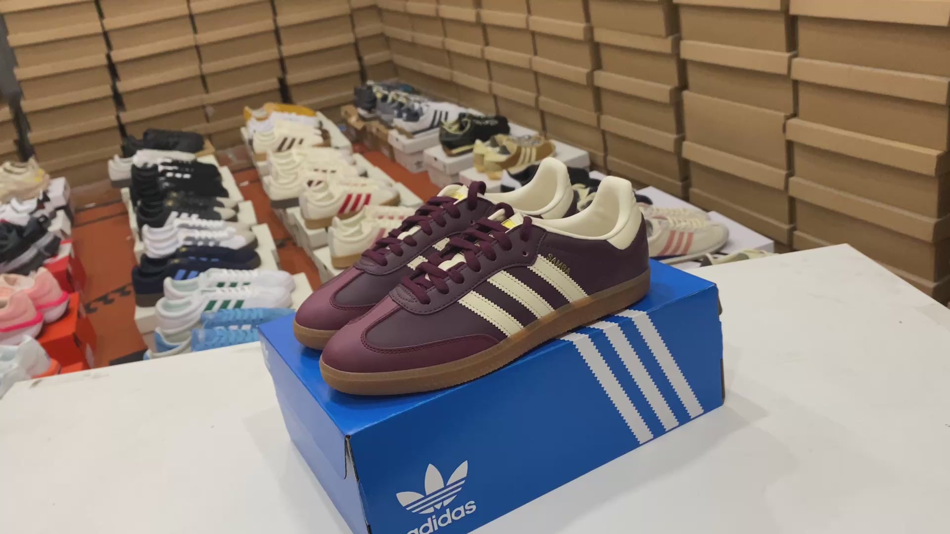 Adidas Samba OG Maroon