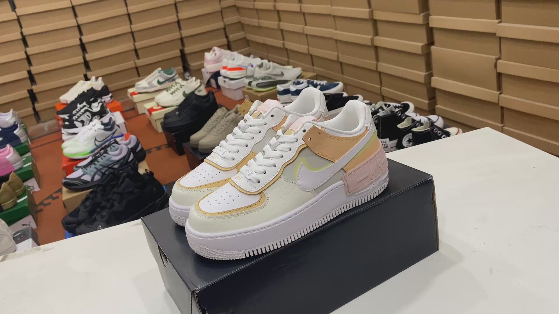 Nike Air Force 1 Shadow White Swoosh