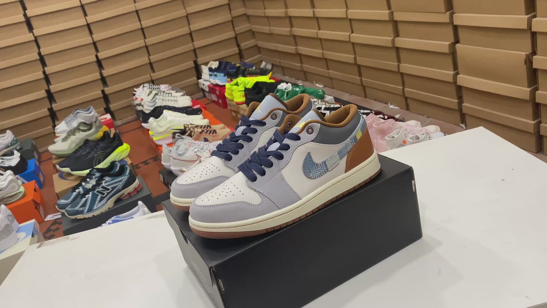 Air Jordan 1 Low SE 'Repaired Denim Swoosh'