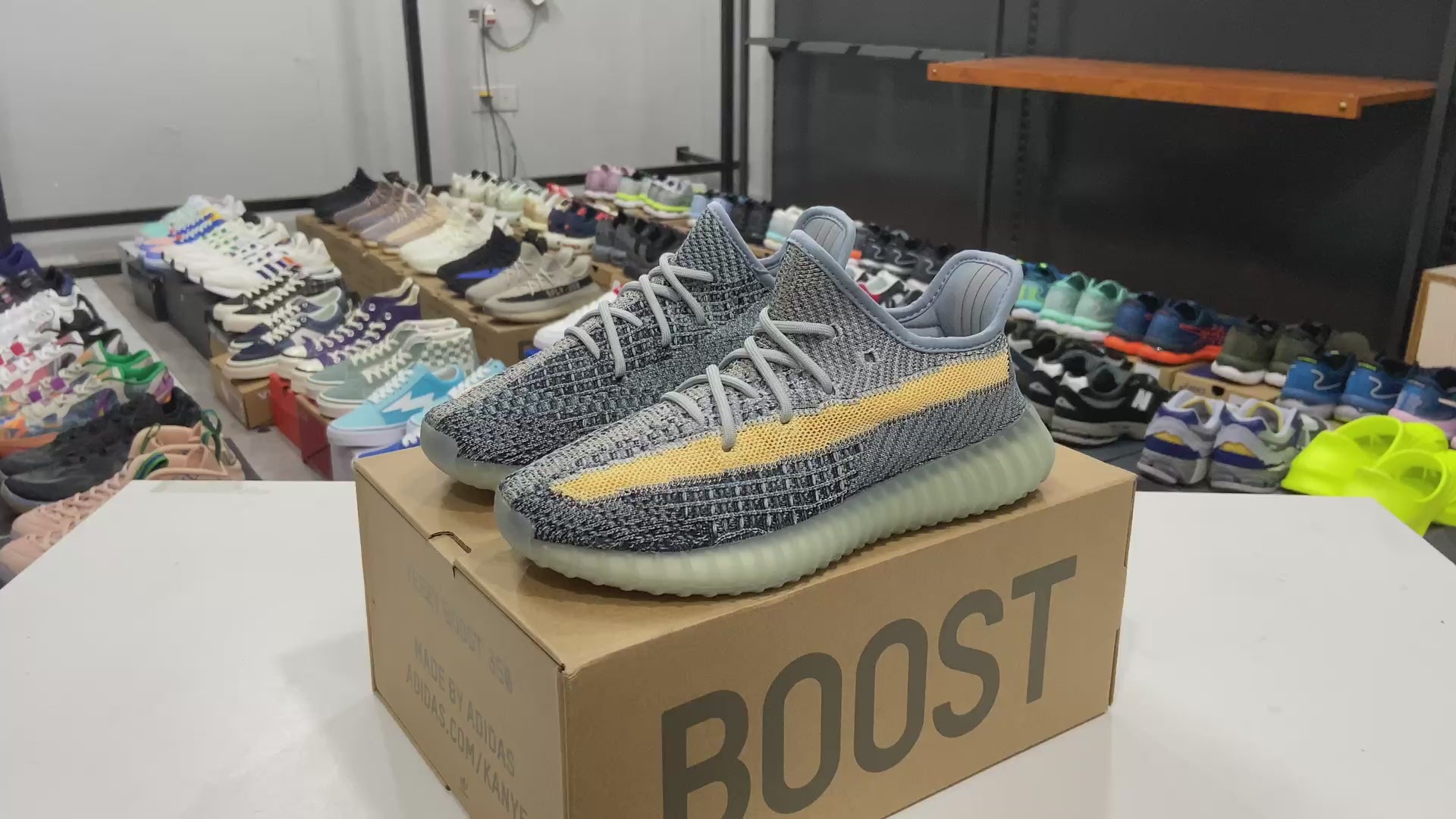 Yeezy 350 Boost V2 Ash Blue