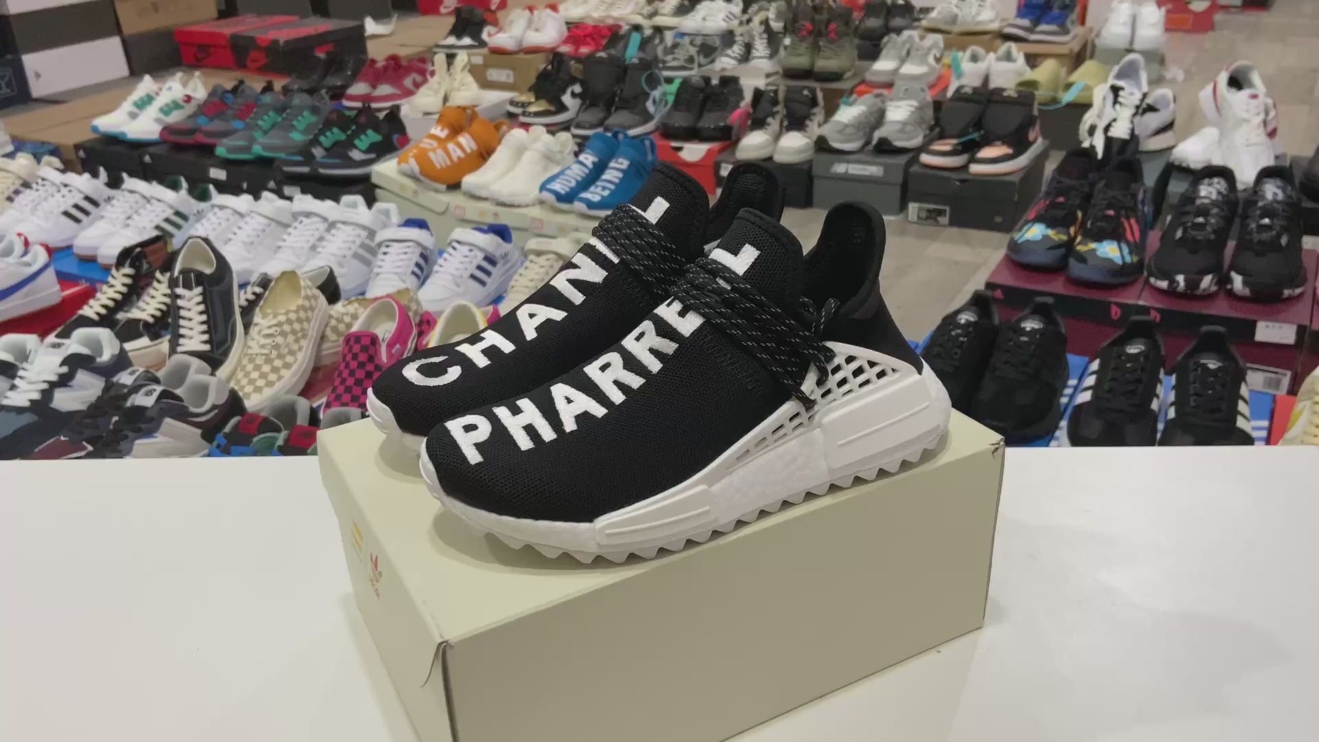 Adidas x Pharrell Williams CC Hu NMD "Chanel"