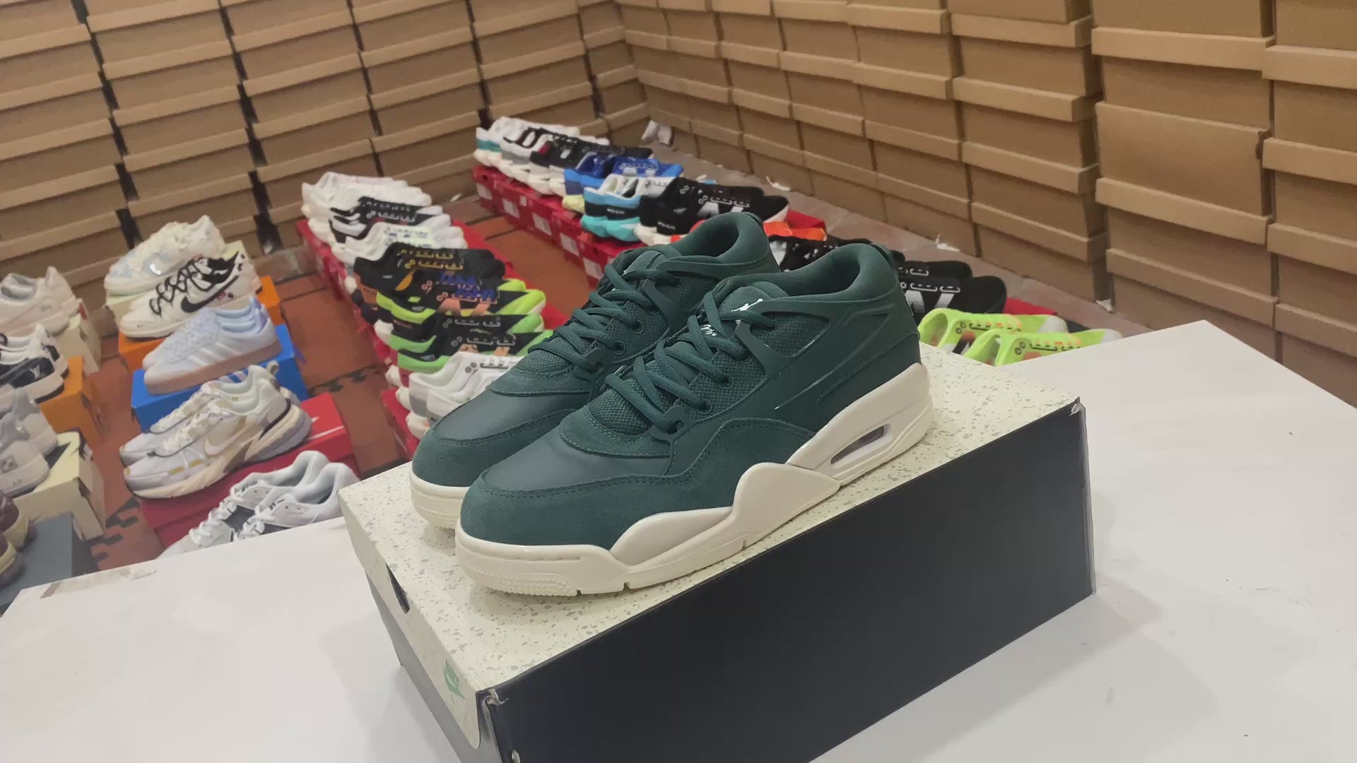 Air Jordan 4 Retro Remastered Oxidized Green