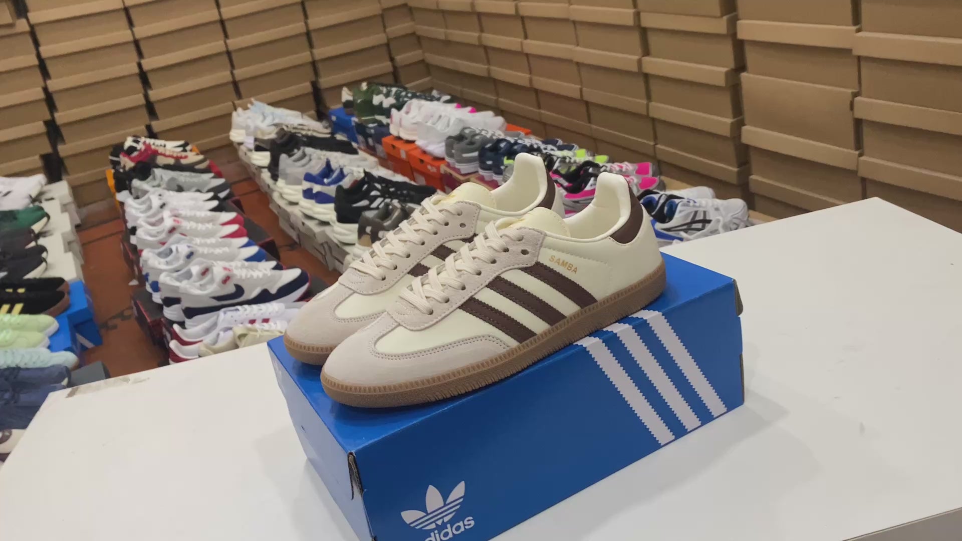 Adidas Samba OG Cream White Preloved Brown