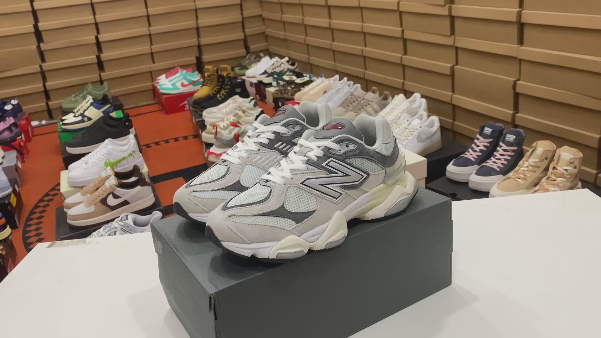 New Balance 9060 Rain Cloud Grey